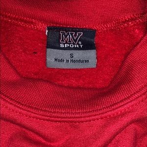 MV Sports Tops - Red Fairfield University crewneck sweatshirt MV Sports Tops - Red Fairfield University crewneck sweatshirt
